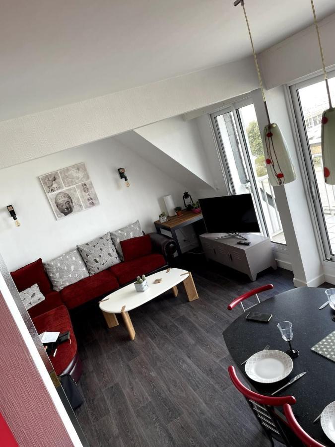 Quiberon Appartement Vue Mer - Acces Plage מראה חיצוני תמונה
